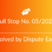 Full Stop No. 05/2020 (Property-Dispute)