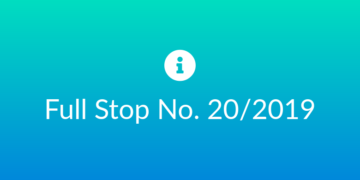 Full Stop No. 20/2019 (Criminal Dispute)