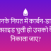जिनके नियत में कार्बन-डाई-ऑक्साइड घुली हो उसको कैसे निकाला जाए?