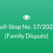 Full – Stop No. 17/2022 (Family – Dispute)