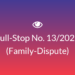 Full-Stop No. 13/2022 (Family-Dispute)