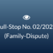 Full-Stop No. 02/2023 (Family – Dispute)