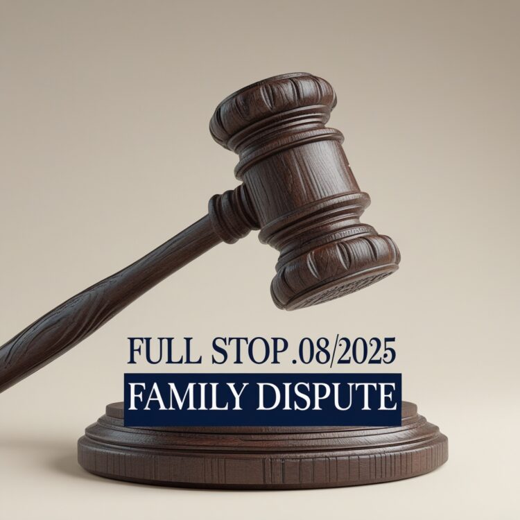 Full-Stop No. 07/2025 (Family-Dispute)