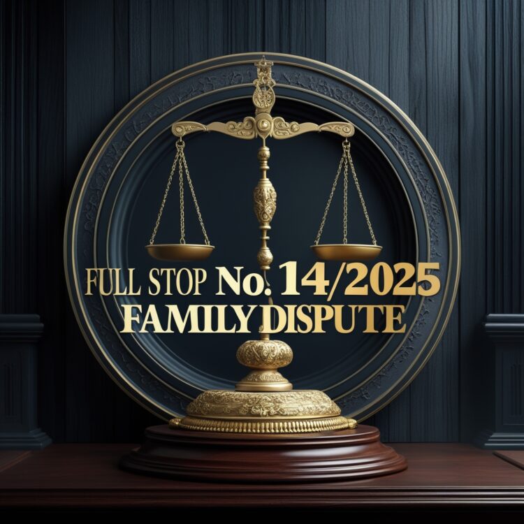 Full Stop No. 14/2025 (Family – Dispute)