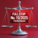 Full-Stop No. 15/2025 (Family-Dispute)
