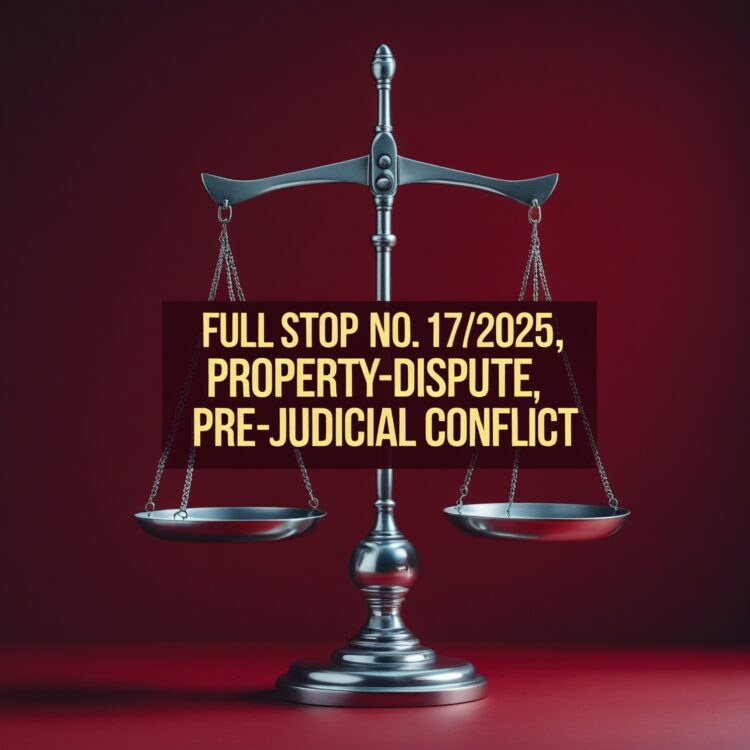 Full Stop No. 17/2025 (Property – Dispute)
