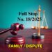 Full-Stop No. 18/2025 (Family-Dispute)