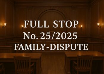 Full-Stop No. 25/2025 (Family Dispute)