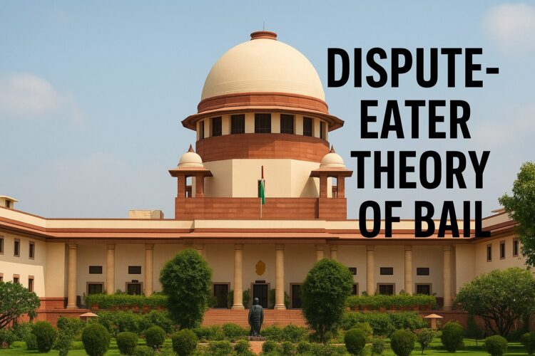 Dispute Eater Theory of Bail.