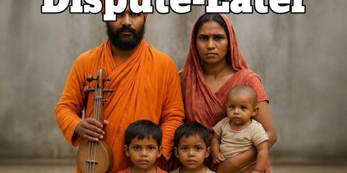 योगी बनकर अपनी ही पत्नी से लाखों रुपया ठगा।