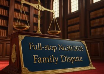 Full-Stop No. 30/2025 (Family Dispute)