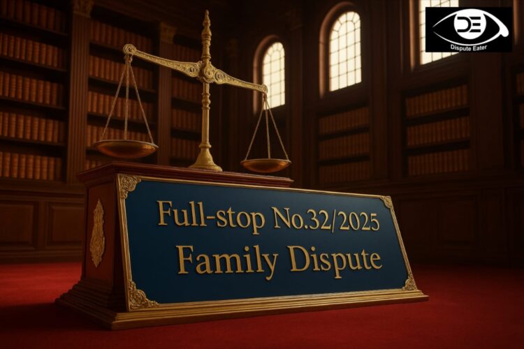 Full-Stop No. 32/2025 (Family Dispute)
