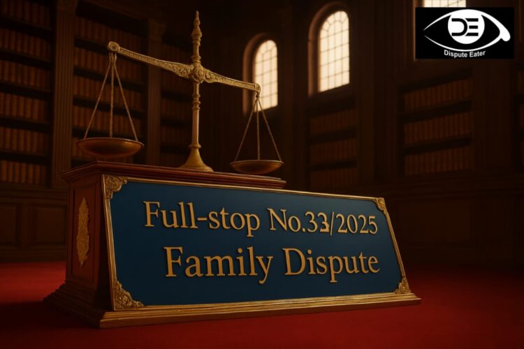 Full-Stop No. 33/2025 (Family Dispute)