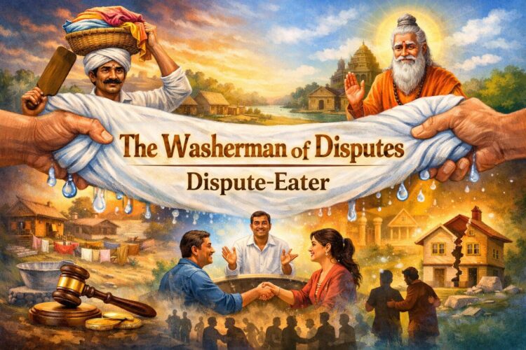 विवादों का धोबी: डिस्प्यूट-ईटर।