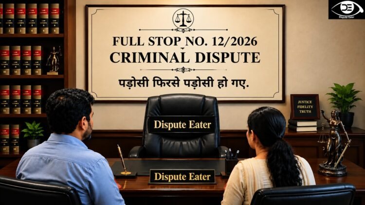 Full Stop No. 12/2026  (Criminal Dispute)