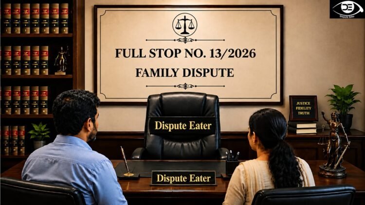 Full Stop No. 13/2026 (Family – Dispute)